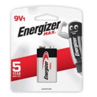 ราคา ถ่านไฟฉาย อัลคาไลน์ 9v Battery Alkaline Energizer(USA) (กล่องมี12ก้อนละ) (22146473805)