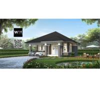 ราคา แบบบ้านสำเร็จรูป W-25 : แบบบ้านชั้นเดียว ขนาดเล็ก หลังคาปั้นหยา (เฉพาะแบบก่อสร้าง) (44650296144)