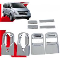 ราคา Xf Hyundai H1 2007-2018 Grand starex ประตูบานเลื่อน มือจับด้านนอก ฝาครอบโครเมียม (28363213818)