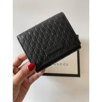 ราคา ผ่อน0%~แท้100% กระเป๋าสตางค์ 3พับ สีดำ Gucci wallet 3 พับ (29863518887)