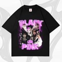 ราคา Heartbreak - เสื้อยืด Oversize สีดํา สีชมพู Kaos Oversize Lisa เสื้อยืด Oversize Unisex (52901301902)