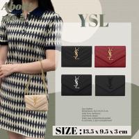 ราคา แบรนด์ใหม่และเป็นของแท้/: hot sale!! YSL Small Envelope Card Holder 414404️ กระเป๋าสตางค์ Saint Lau (25938522612)