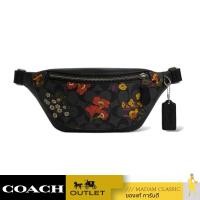 ราคา NEW กระเป๋าคาดเอวผู้หญิง COACH CR189 WARREN MINI BELT BAG IN SIGNATURE CANVAS WITH FLORAL (QBA5F) (29519567855)