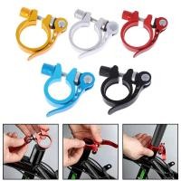 ราคา [โปรโมชั่นใหญ่] 5ชิ้น25.4-34.9มิลลิเมตรอลูมิเนียมจักรยานจักรยาน หลักอาน ที่หนีบ เร็ว ปล่อย ที่นั่งโพสต์❀ (54700884865)