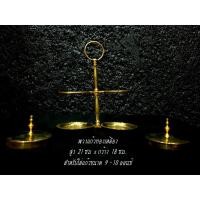 ราคา พวงใส่แก้ว พวงใส่เครื่องปรุง ทองเหลืองแท้ พวงใส่แก้วถวายน้ำพระ (9650226997)