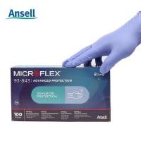 ราคา Ansell Ansell MicroFlex 93843 ถุงมือยางไนไตรแบบใช้แล้วทิ้ง (45251698745)
