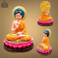 ราคา [AMU]O1องค์สมเด็จพระสัมมาสัมพุทธเจ้า ปางตรัสรู้ เนื้อเรซิ่น งานลงสีสวยงาม ขนาดหน้าตัก 5 นิ้วสูง 8 นิ้ว งานสวยเลื่อมใส น่ (20389948874)