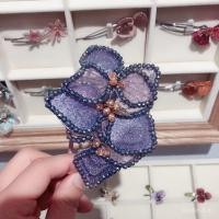 ราคา สร้อยผมตกแต่งด้วยพวงมาลัยดอกไม้และคริสตัล Swarovski สำหรับผู้หญิง แบบหรูหราและพรีเมียม (56900170146)