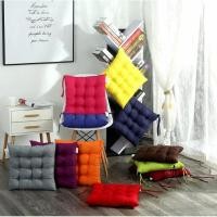ราคา 40x40 ซม.โซฟาโฮมออฟฟิศเก้าอี้ Pad Square ผ้าฝ้ายสบายเบาะรองนั่งก้น Kusyen Alas Kerusi (40802422766)