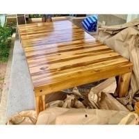 ราคา Sukthongเเพร่ เตียงไม้สักเเท้ 3.5 ฟุต รุ่น หัวเรียบทรงโมเดิร์น 200x100CM. แคร่ไม้สัก S-217 เตียงนอนพักผ่อน เตียงห้องนอน (3292179289)