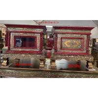 ราคา ตู้บริจาค ขาสิงห์ ไม้ ทองเก่าโบราณ สีแดง ย40Xล30Xส40 cm ตู้รับบริจาค ตู้ใส่ซองทำบุญ แกะสลัก ประดับกระจกสีฟรีสลักชื่อ (15337917717)