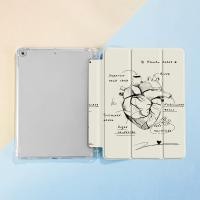 ราคา เคส ลายหัวใจ พร้อมช่องใส่ปากกา สําหรับ iPad air1 air2 9.7 นิ้ว (รุ่นที่ 6 5 2018 2017) Mini4 5 Air4 5 10.9 นิ้ว (25255533063)