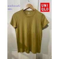 ราคา ยูนิโคล่#UNIQLO เสื้อยืด ยู ยูนิโคล่#U UNIQLO อก 36 นิ้ว ยาว 24 นิ้ว SIZE L สภาพดี ไม่มีตำหนิจ้า (25745791797)