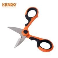ราคา KENDO กรรไกรปอกสายไฟ ขนาด 5.1/2" รหัส 30703 (22523449731)