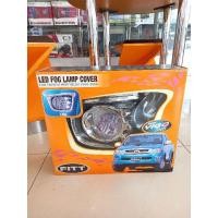 ราคา LED FOG LAMP COVER ครอบไฟตัดหมอก Fitt แท้ Toyota วีโก้ ปี2008-2011 (3279388491)
