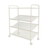 ราคา ANYHOME ชั้นวางรองเท้ามีล้อ 4 ชั้น 6021 สีขาว (40874620034)