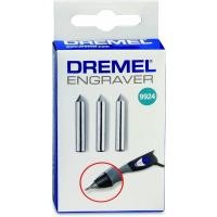 ราคา 2615009924 DREMEL ดอกแกะสลักหัวคาร์ไบด์ 9924 สำหรับ Engraver 290 (17831880512)