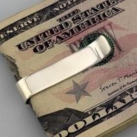 ราคา Marbella.bkk กระเป๋าสตางค์ แบบคลิปหนีบ คลิปหนีบเงิน ที่หนีบธนบัตร Money Clip เงินแท้ รุ่น Raphael S (27423190980)