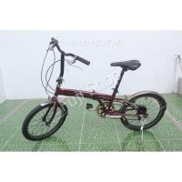 ราคา จักรยานพับได้ญี่ปุ่น - ล้อ 20 นิ้ว - มีเกียร์ - Mini Cooper - สีแดง [จักรยานมือสอง] (17271675418)