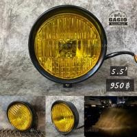 ราคา ไฟหน้าทรงกลมขนาด 6 นิ้ว หลังสั้น จุดยึดใต้โคม สีดำเลนส์เหลือง เหมาะสำหรับมอเตอร์ไซค์สไตล์ วินเทจ คลาสสิค คาเฟ่ เรโทร ... (8045728127)