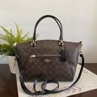 ราคา COACH PRAIRIE SATCHEL IN SIGNATURE CANVAS #F79998 (3662876203)
