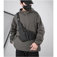 ราคา ( พร้อมส่ง )กระเป๋าคาดอก สะพายข้างผู้ชาย รุ่นใหม่ ทรงตั้งฉาก 5 ซิป น้ำหนักเบา (29851012404)