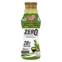 ราคา เมจิ ไฮโปรตีน นมพร่องมันเนยพาสเจอร์ไรส์โปรตีนสูง สูตรไม่เติมน้ำตาลทราย รสชาเขียว ขนาด 350 ml (26710178782)