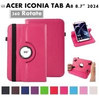 ราคา for ACER ICONIA TAB A8 8.7 Inch 2024 Tablet Cover 360 Degree Rotating Multi-Angle Viewing Stand Funda Universal Case (27560795708)