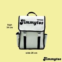 ราคา JIMMYTOS vintage 70's backpack matt black (46300642)