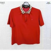 ราคา DAKS LONDON แท้ อก38ญ เสื้อยืดโปโลแขนสั้นแดงสปอตสุดเท่ห์ (3925348997)