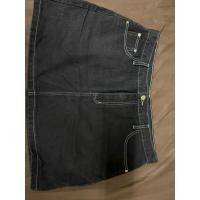 ราคา กระโปรงยีนส์สาวอวบสีดำ (24389142558)