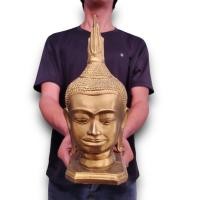 ราคา เศียรพระอู่ทอง สีทองเก่า วัดเขาพระศรีสรรเพชญาราม กว้าง 4นิ้ว สูง 9นิ้ว ช่วยให้ประสบความสำเร็จตามที่หวัง ขอได้ทุกเรื่อง (25907413298)