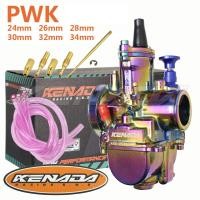 ราคา KENADA RACING อุปกรณ์คาร์บูเรเตอร์ pwk 24 มม. 26 มม. 28 มม. 30 มม. 32 มม. 34 มม. สีดําสําหรับรถจักรยานยนต์สกู้ตเตอร์ kr 150 nsr 150 cc (5113487120)