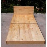 ราคา เตียงไม้พาเลท 3 ฟุตครึ่ง (1687375159)