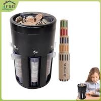 ราคา F&O PVC เครื่องคัดแยกเหรียญอัตโนมัติ 5-in-1 พร้อมที่ห่อเหรียญ - เครื่องนับเหรียญอย่างรวดเร็วและแม่นยํา, โถธนาคารเปลี่ยนแบบพกพา (44374857028)