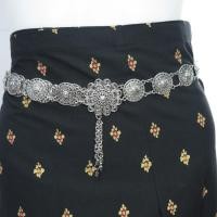 ราคา เข็มขัดไทยออเจ้า เข็มขัดผ้าถุง สีเงินรมดำ ล้านนา9 (1042742527)