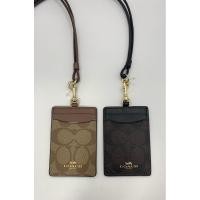 ราคา กระเป๋าใส่บัตร คล้องคอ coach (23466055404)