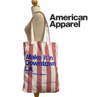 ราคา American Apparel tote ผ้านิ่ม สภาพดี สีสวย (24301944083)