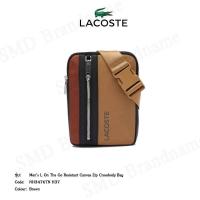 ราคา Lacoste กระเป๋าสะพายข้าง คาดอก รุ่น Men’s L On The Go Resistant Canvas Zip Crossbody Bag Code: NH3476TN H37 (21893299346)