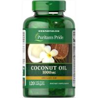 ราคา Coconut Oil 1000 mg 240 Softgels Puritan's Pride (1977553434)