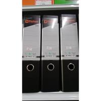 ราคา แฟ้ม 2 ห่วง 3 นิ้ว F4 ตราช้าง No.120F สีดำ (25401428666)