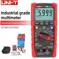 ราคา Uni-t เครื่องทดสอบมัลติมิเตอร์แบบดิจิตอล Profesional UT191T UT191E True RMS ช่วงอัตโนมัติ DMM 20A แอมป์มิเตอร์ 600V นับ 6000 DC AC Capacitor (27221899621)