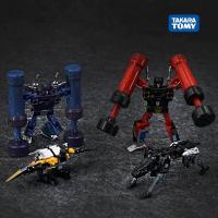 ราคา Takara Tomy Transformers Toys MP15 Rumble Ravage MP-16 Frenzy Buzzsaw Action Figures Transformer Robot Toys for Children (25535863028)