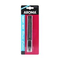ราคา Aroma มีดคัตเตอร์ อโรม่า Silver-31 (จำนวน 1 ด้าม) (1815485754)