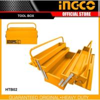 ราคา INGCO HTB02 กล่องเครื่องมือช่างเหล็ก 3 ชั้น สีเหลือง (3279535718)