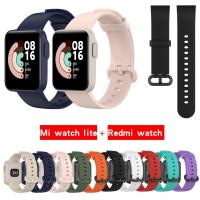 ราคา สายรัดซิลิโคนสำหรับ Xiaomi Mi Watch Lite สมาร์ทวอทช์เปลี่ยนสร้อยข้อมือกีฬาสายรัดข้อมือสำหรับสายนาฬิกา Redmi (4283764860)
