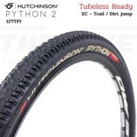 ราคา 127TPI ยางนอกจักรยานขอบพับเสือภูเขา HUTCHINSON PYTHON 2 26X2.1 27.5X2.1 29X2.1 TUBELESS (15838329583)
