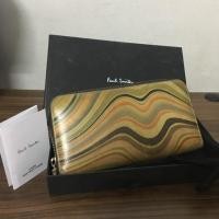 ราคา กระเป๋าสตางค์ใบยาวของ paul smith แท้! (820867556)