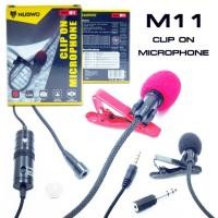 ราคา NUBWO CLIP ON MICROPHONE M11 ไมค์โครโฟน คลิปหนีบปกเสื้อ ใช้ได้กับกล้อง DSLR, Smartphone, คอมพิวเตอร์ (2309056724)