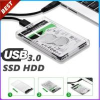 ราคา 2.5-Inch SATA 3.0 To USB 3.0 Hard Drive Disk Box HDD External Enclosure SATA HDD And SSD -Transparent แบบใสพร้อมสาย (1889402754)